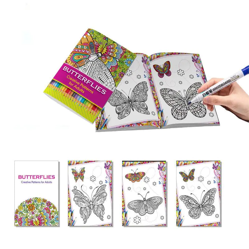Coloring Book for Early Education & Relaxation