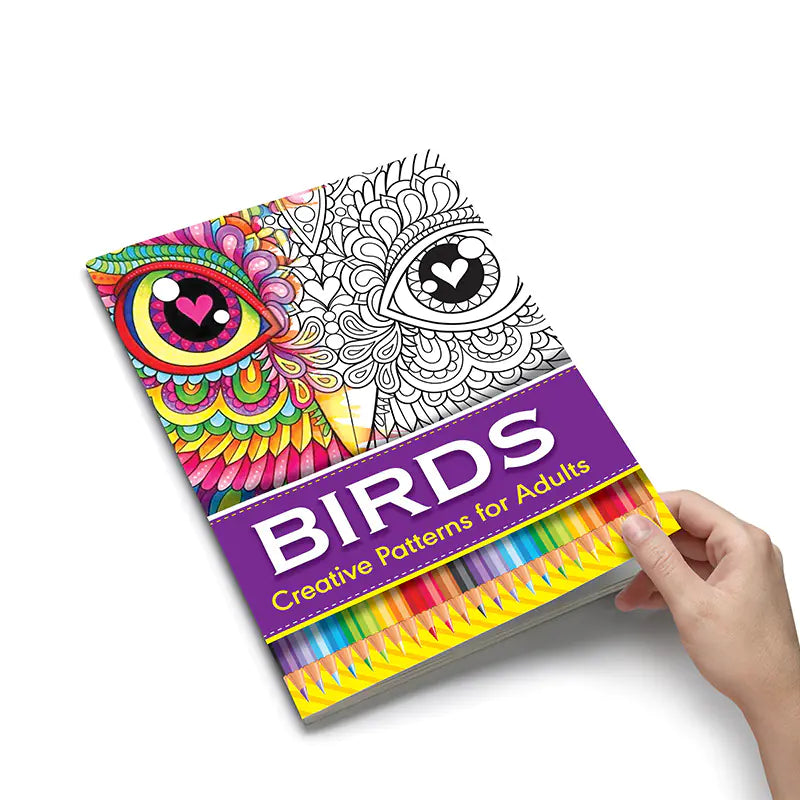 Coloring Book for Early Education & Relaxation